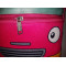 Рюкзачок детский плюшевый с мордочками животных , Автобус розовый